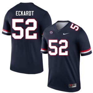 Men Lucas Eckardt Navy University of Arizona #52 Jersey 207747-394