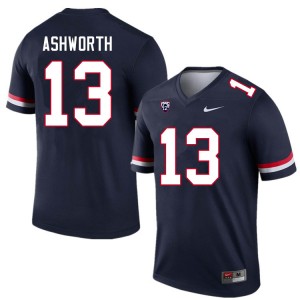 Men Luke Ashworth Navy Arizona #13 Jersey 843025-744