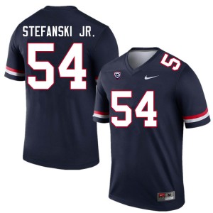 Men Matthew Stefanski Jr. Navy Arizona #54 Jersey 993296-277