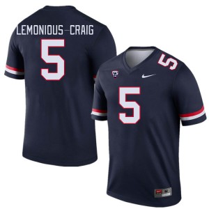 Men Montana Lemonious-Craig Navy Wildcats #5 Jersey 605491-170