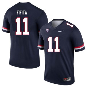 Men Noah Fifita Navy University of Arizona #11 Jersey 762812-507
