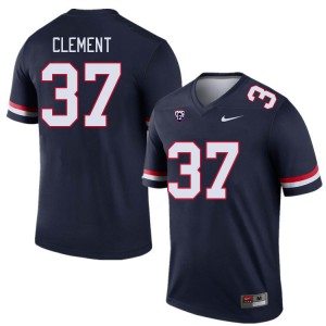 Men Nolan Clement Navy Arizona Wildcats #37 Jersey 162198-416
