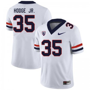Men Rashie Hodge Jr. White Arizona #35 Jersey 194498-691