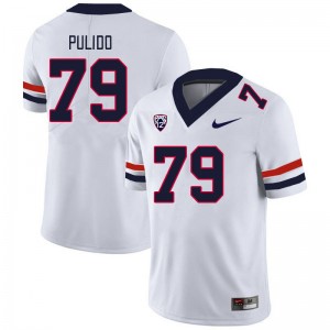 Men Raymond Pulido White Arizona #79 Jersey 411928-778