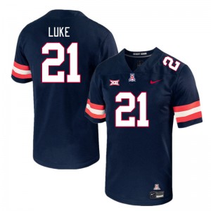 Men Rayshon Luke Navy University of Arizona #21 Big 12 Conference Jersey 819399-978
