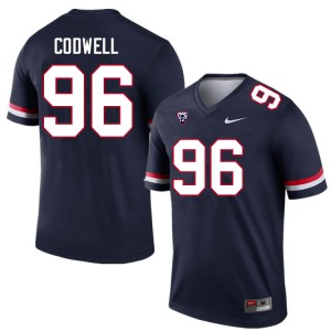 Men Reid Codwell Navy Wildcats #96 Jersey 178898-703