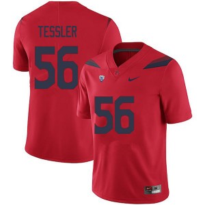 Men Rexx Tessler Red University of Arizona #56 Jersey 539966-385