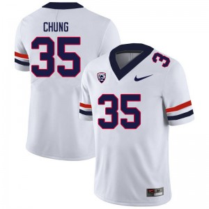 Men Samuel Chung White Arizona #35 Jersey 286619-481