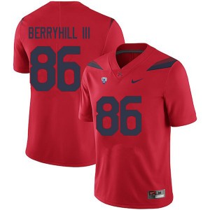 Men Stanley Berryhill III Red University of Arizona #86 Jersey 998364-617