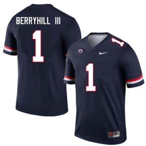 Men Stanley Berryhill III Navy Wildcats #1 Jersey 732711-647