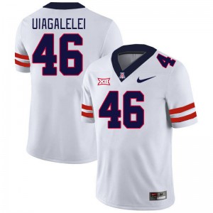 Men Ta'ita'i Uiagalelei White Arizona #46 Big 12 Conference Jersey 254340-594