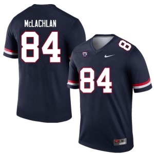 Men Tanner McLachlan Navy Arizona Wildcats #84 Jersey 268015-140