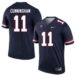 Men Tayvian Cunningham Navy Arizona #11 Jersey 886527-221