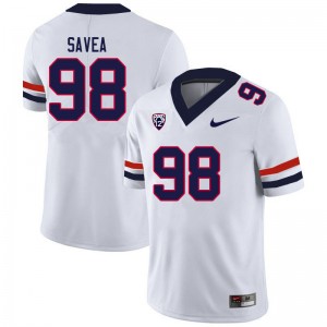 Men Tiaoalii Savea White Wildcats #98 Jersey 375238-511