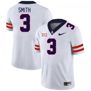Men Tre Smith White Wildcats #3 Big 12 Conference Jersey 789984-200