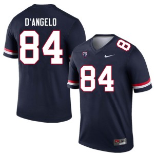 Men Tristen D'Angelo Navy Arizona #84 Jersey 603715-706