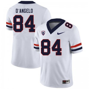 Men Tristen D'Angelo White Wildcats #84 Jersey 863940-375