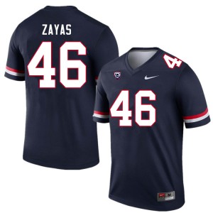 Men Victor Zayas Navy Arizona #46 Jersey 981682-341