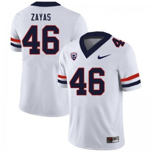 Men Victor Zayas White Wildcats #46 Jersey 723340-218