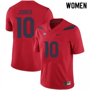 Women Jamarye Joiner Red University of Arizona #10 Jersey 239902-994