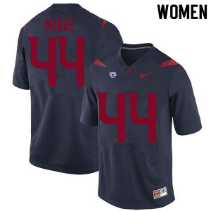Women Calib McRae Navy Arizona Wildcats #44 Jersey 139058-703