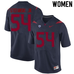 Women Matthew Stefanski Jr. Navy University of Arizona #54 Jersey 456323-470