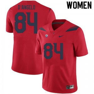 Women Tristen D'Angelo Red Wildcats #84 Jersey 221122-118