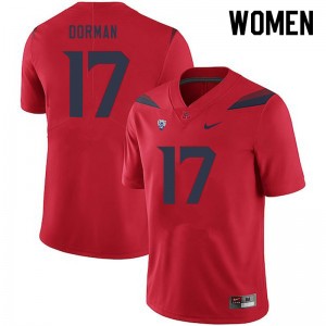 Women Brayden Dorman Red Wildcats #17 Jersey 658600-135