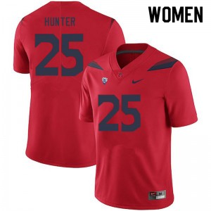 Women Chris Hunter Red Wildcats #25 Jersey 211904-193