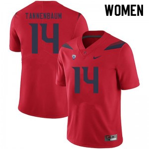 Women Cole Tannenbaum Red University of Arizona #14 Jersey 199603-791