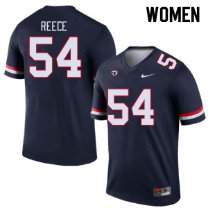 Women Jacob Reece Navy Arizona Wildcats #54 Jersey 680689-721