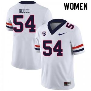 Women Jacob Reece White Wildcats #54 Jersey 566935-710