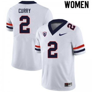 Women Boobie Curry White Arizona Wildcats #2 Jersey 706862-154