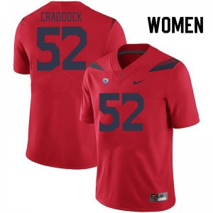 Women Brandon Craddock Red Wildcats #52 Jersey 909686-471