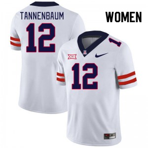 Women Cole Tannenbaum White University of Arizona #12 Big 12 Conference Jersey 748214-903