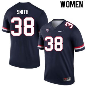 Women Dante Smith Navy Arizona #38 Jersey 809125-404
