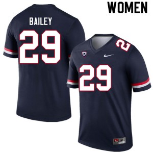 Women Jackson Bailey Navy University of Arizona #29 Jersey 878538-439