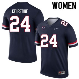 Women Jai-Ayviauynn Celestine Navy Arizona #24 Jersey 849766-205