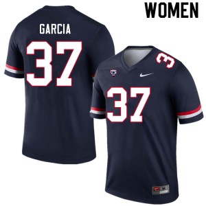 Women Kevon Garcia Navy Arizona Wildcats #37 Jersey 773336-428