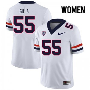 Women Leviticus Su'a White Arizona #55 Jersey 932095-600