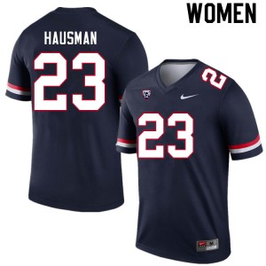 Women Malik Hausman Navy Wildcats #23 Jersey 327570-567