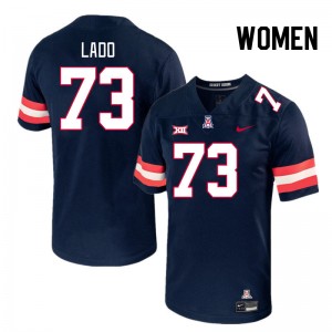 Women Matthew Lado Navy Wildcats #73 Big 12 Conference Jersey 443929-819