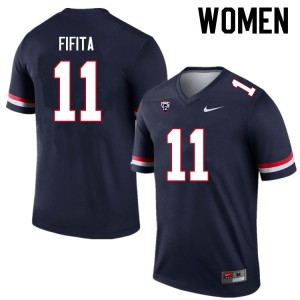 Women Noah Fifita Navy University of Arizona #11 Jersey 677940-309