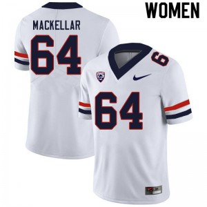 Women Seth MacKellar White Wildcats #64 Jersey 898072-422