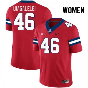Women Ta'ita'i Uiagalelei Red Arizona Wildcats #46 Big 12 Conference Jersey 908194-758