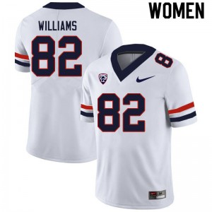 Women Zach Williams White Arizona #82 Jersey 201814-804