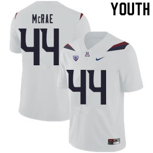 Youth Calib McRae White Arizona #44 Jersey 704209-771