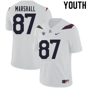 Youth Stacey Marshall White Arizona Wildcats #87 Jersey 627821-234