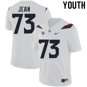 Youth Woody Jean White Wildcats #73 Jersey 941265-549