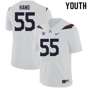Youth JT Hand White Arizona Wildcats #55 Jersey 845585-978
